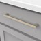 Hickory Hardware Skylight Collection Pull 8-13/16 Inch 224mm Center to Center Champagne Bronze Finish HH075422-CBZ - alternate 4
